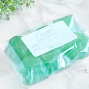 Emerald Gem Soap Set by Tailored Soap