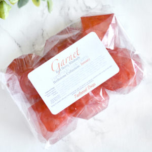 Garnet Gem Soap Set by Tailored Soap