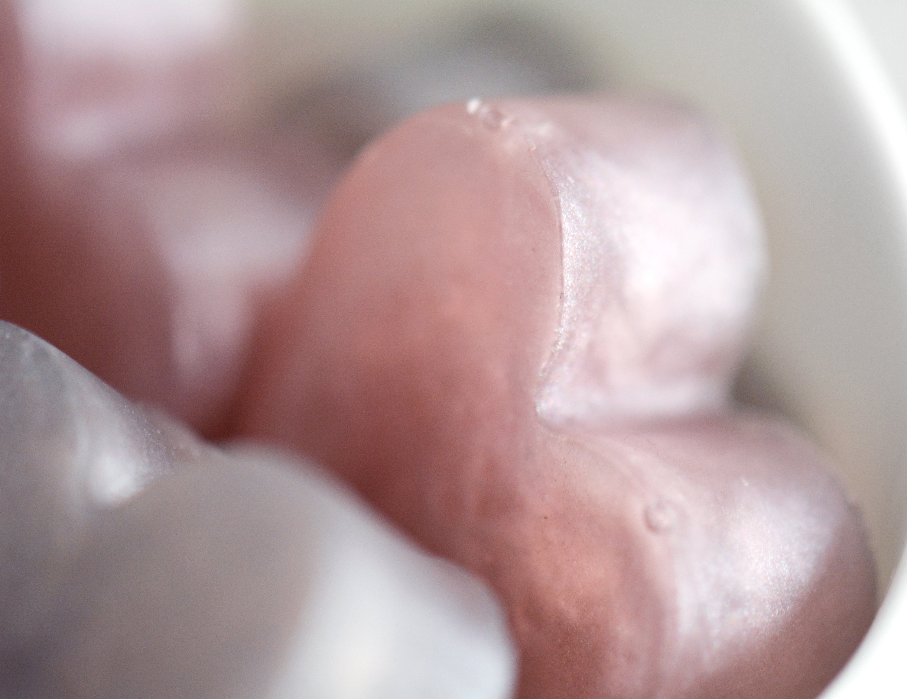 Taupe and Dusty Pink Heart Favors by Tailored Soap Taupe and Dusty Pink Heart Favors by Tailored Soap