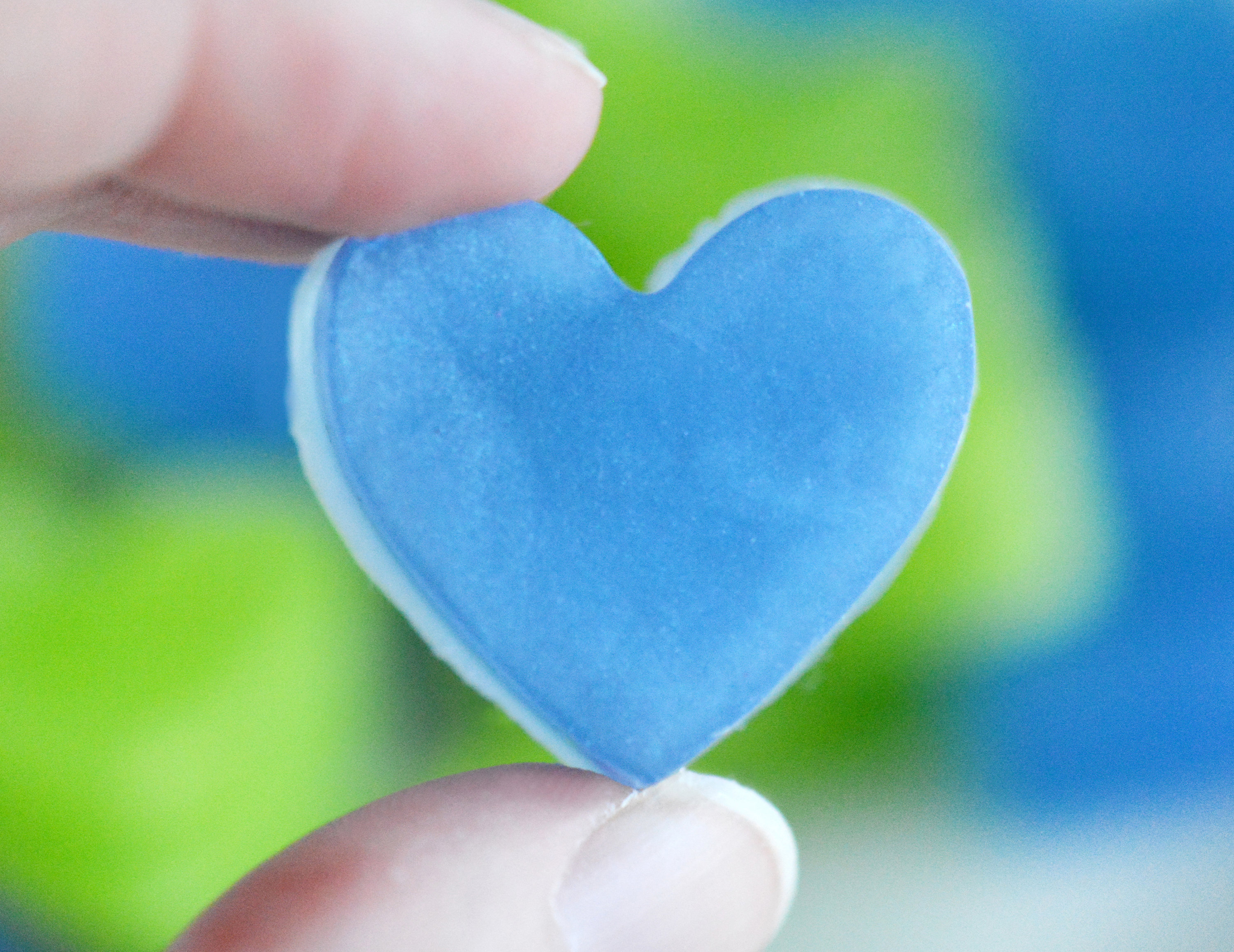 Blue and Green Heart Soap Favors by Tailored Soap Blue and Green Heart Soap Favors by Tailored Soap