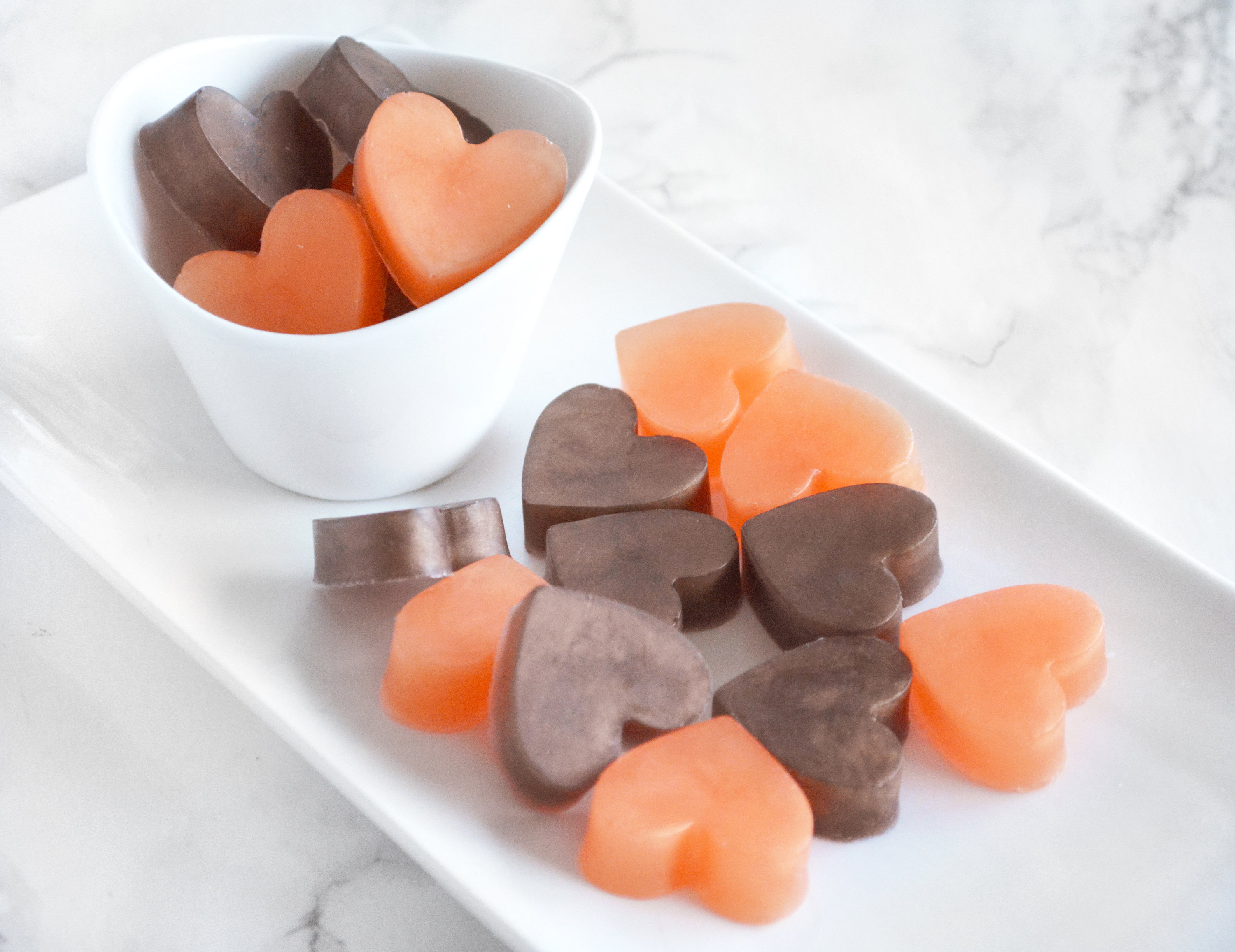 il_fullxfull.1504011525_nk3k Orange and Brown Heart Soap Favors by Tailored Soap