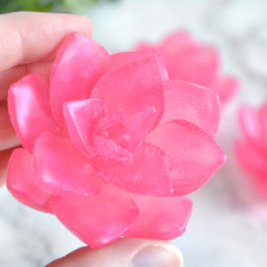 Pink Smitten Scented Lotus Soap by Tailored Soap