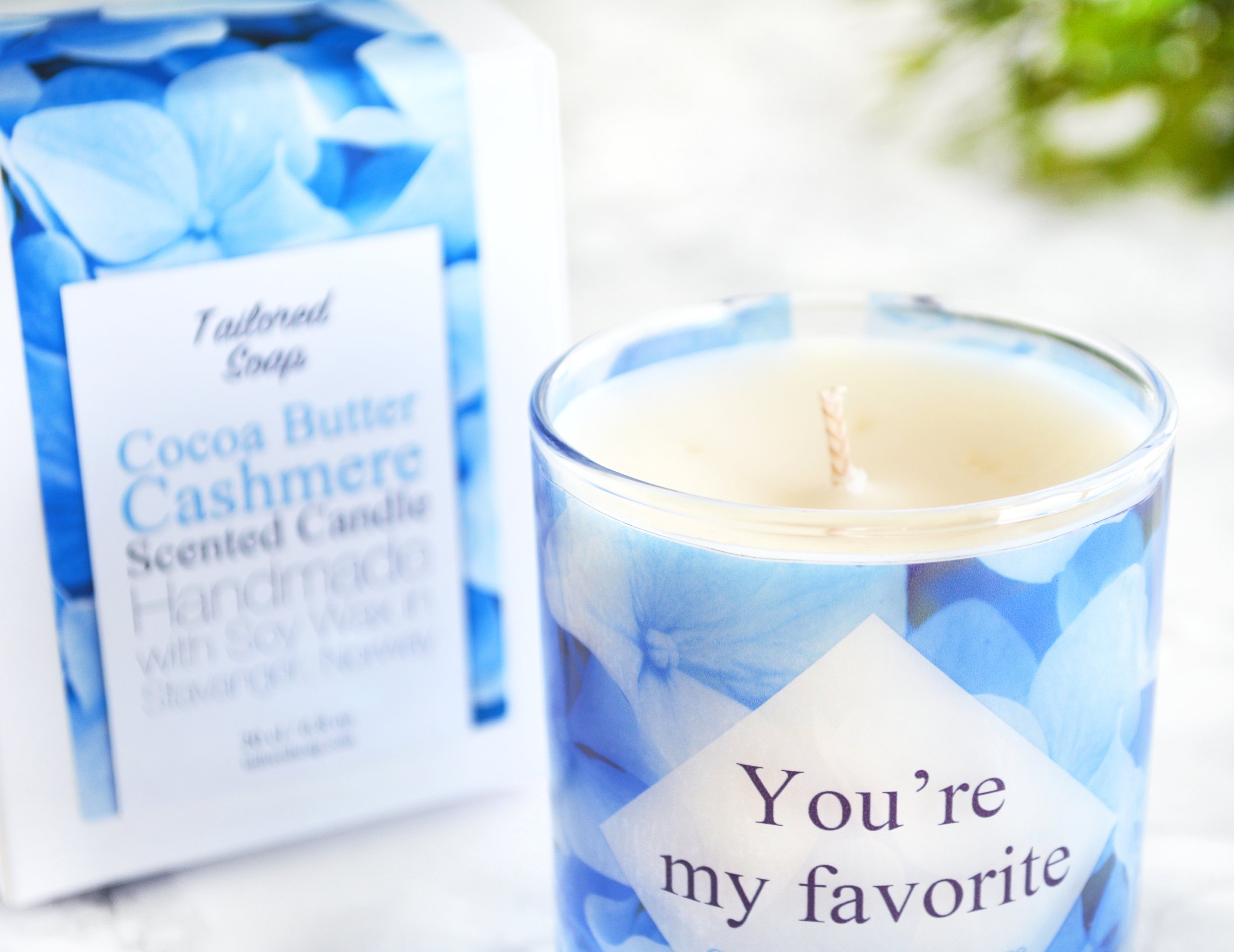 You're My Favorite Gift Cocoa Butter Cashmere Scented Candle You're My Favorite Gift Cocoa Butter Cashmere Scented Candle