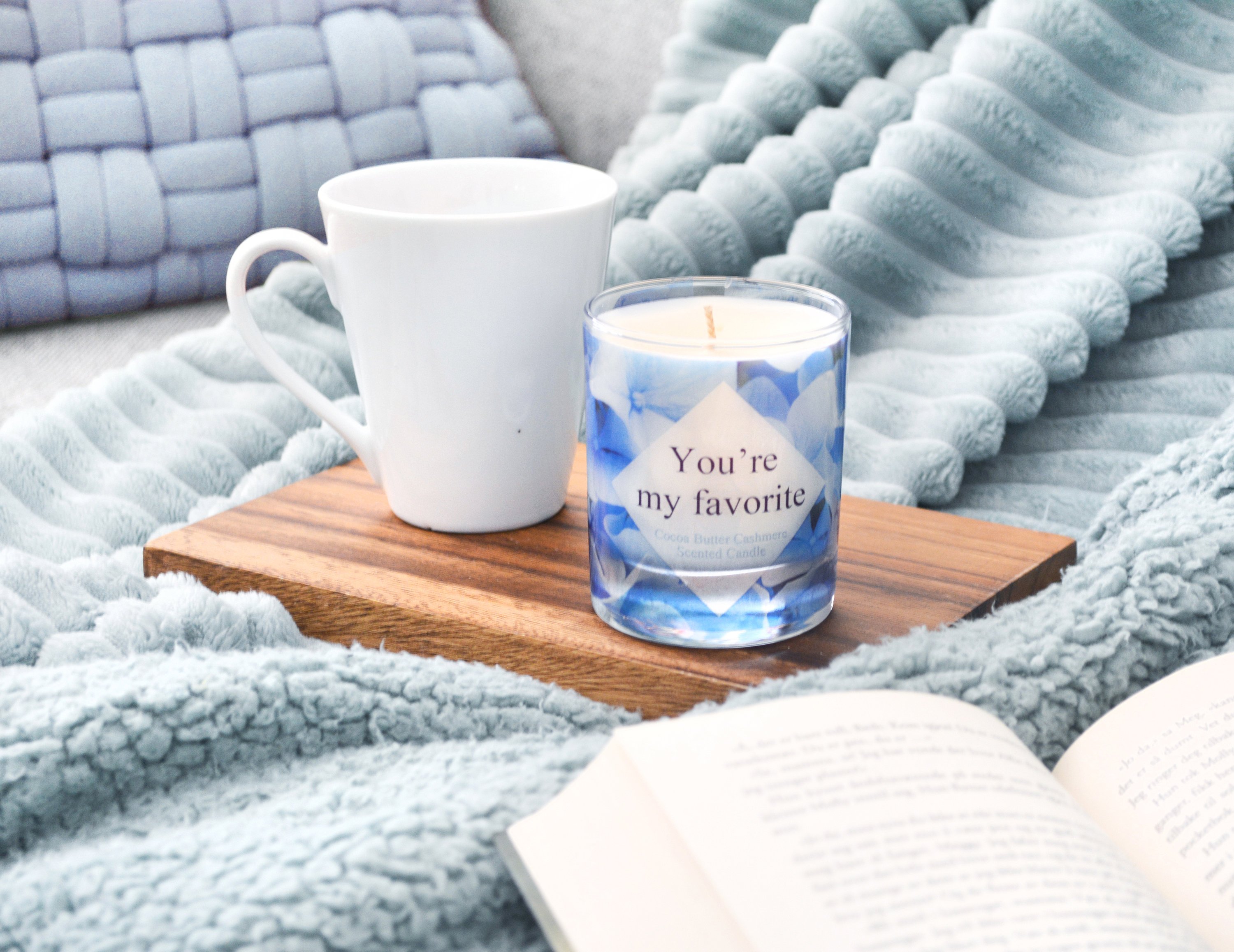 You're My Favorite Gift Cocoa Butter Cashmere Scented Candle You're My Favorite Gift Cocoa Butter Cashmere Scented Candle