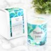 Thank You Gift For Bridal Party Parents Mint Scented Candle