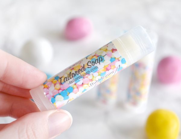 Bubblegum Lip Balm by Tailored Soap