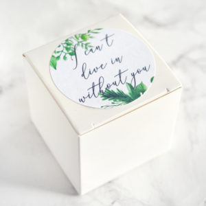 “Will You Be My Maid of Honor” Bath Bomb Gift Box by Tailored Soap