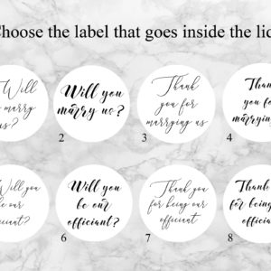 “Will You Be Our Officiant” Bath Bomb Gift Box by Tailored Soap